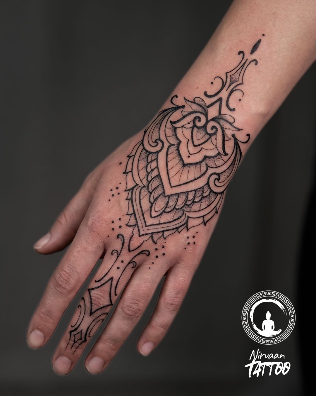 Ornamental tattoo
